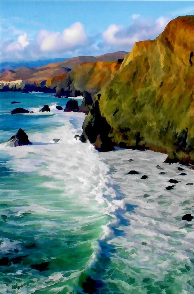 Pacific Coastline Image